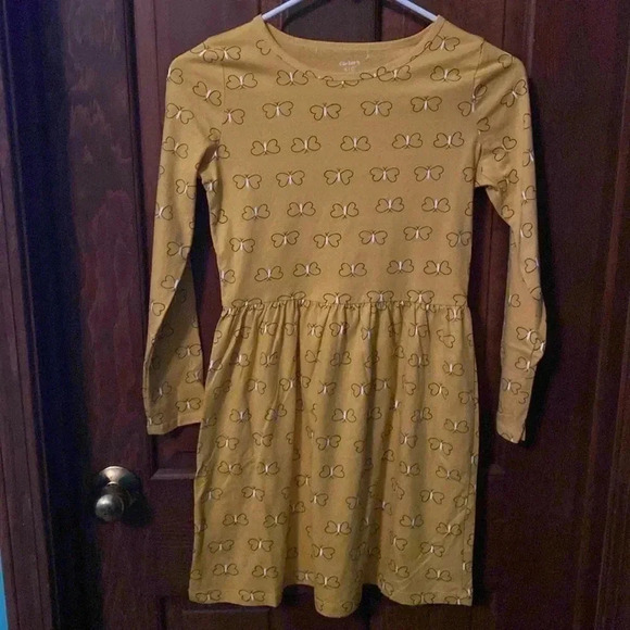 Carter’s Kids Girls Long Sleeved Dress - Picture 1 of 4